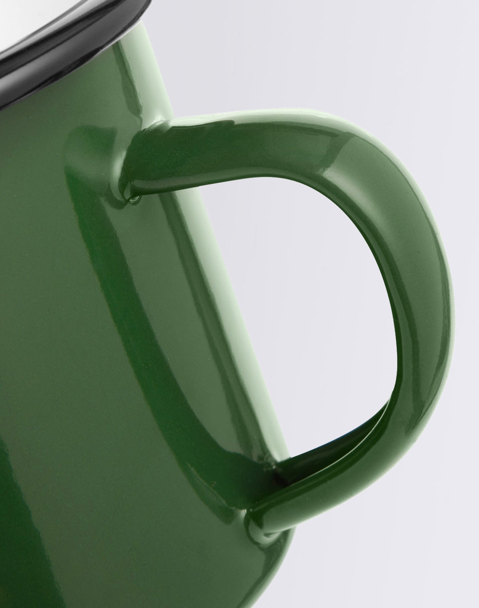 Bean Enamel Mug