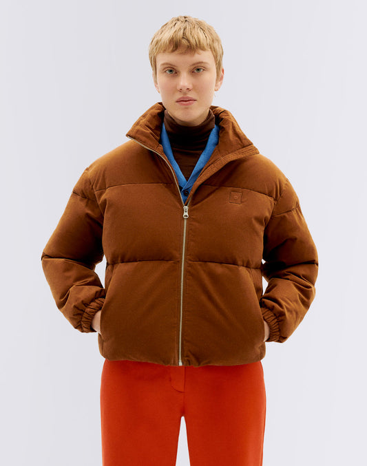 Brown Microcorduroy Gemma Jacket