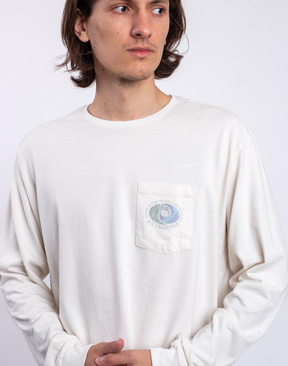 M's L/S Snowstitcher Pocket Responsibili-Tee