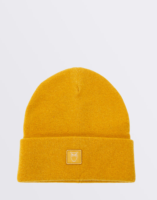 Dubbele laag wollen beanie