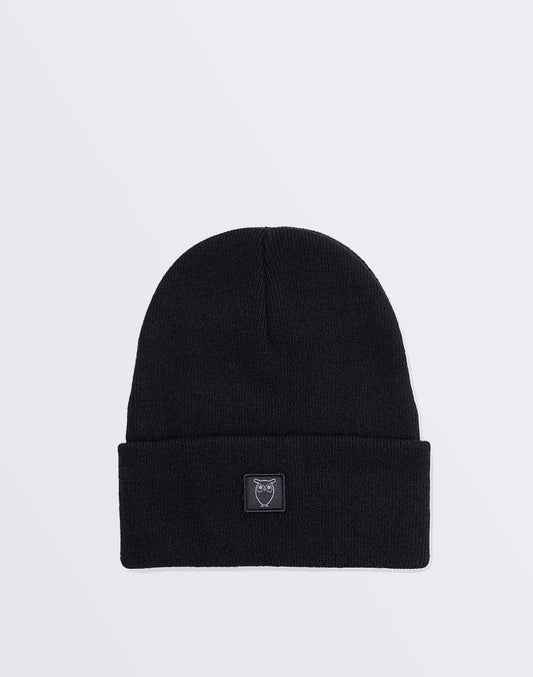 Dubbele laag wollen beanie