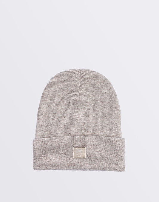 Dubbele laag wollen beanie