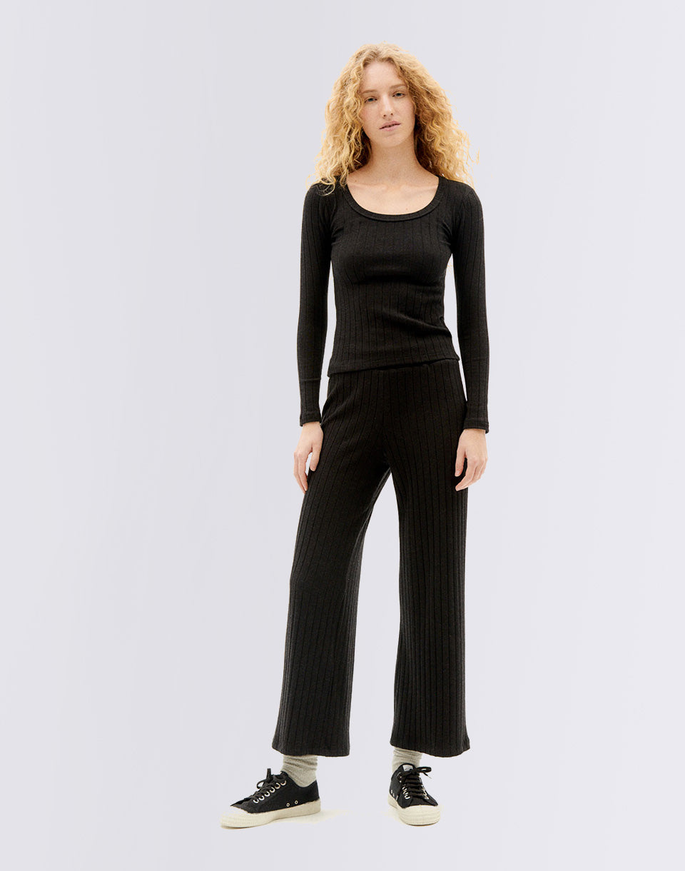 Black Trash Casilda L/S Top