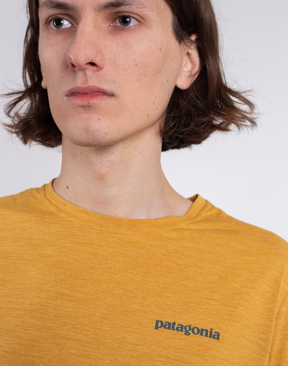 M's L/S Cap Cool Daily Graphic Shirt - Waters