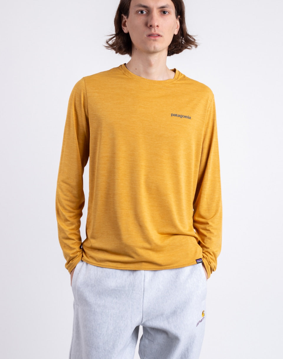 M's L/S Cap Cool Daily Graphic Shirt - Waters