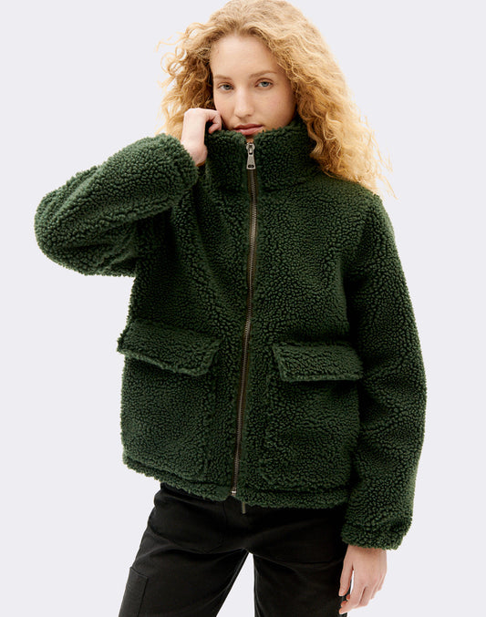 Dark Green Trash Sophie Jacket