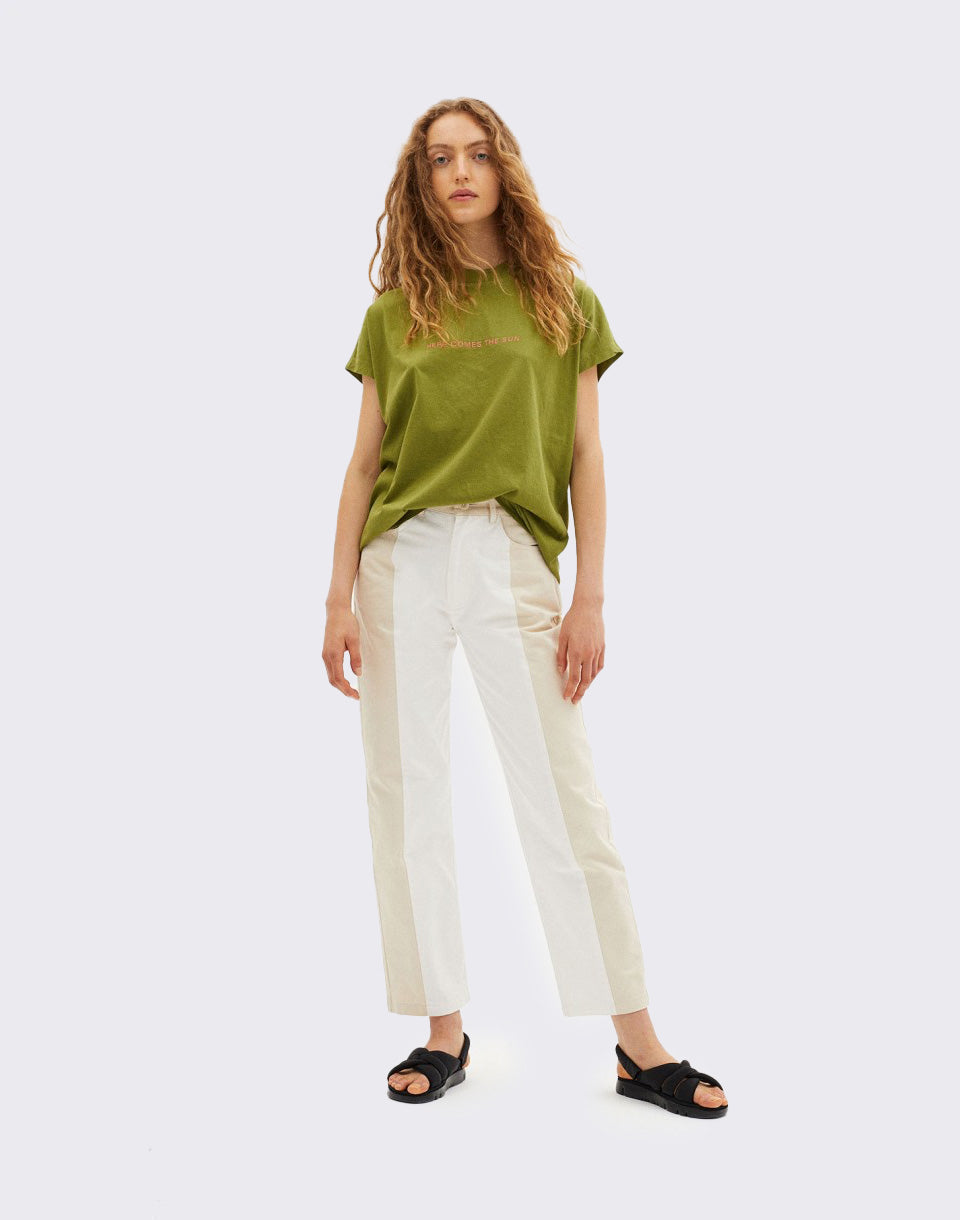 Here Comes The Sun Green T-Shirt